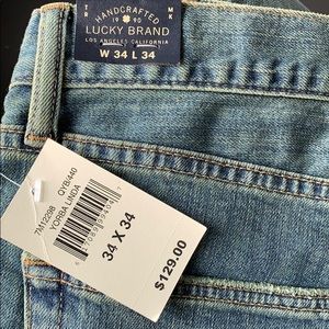 NWT Lucky Brand Jeans: Yoruba Linda 34X34